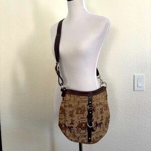 Coach Signature Chelsea Horse & Carriage Crossbody Bag - Style F14086